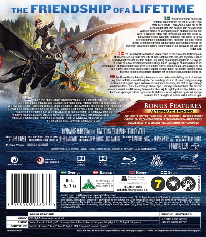 Draktränaren 3 (Blu-ray) (Begagnad) - 2