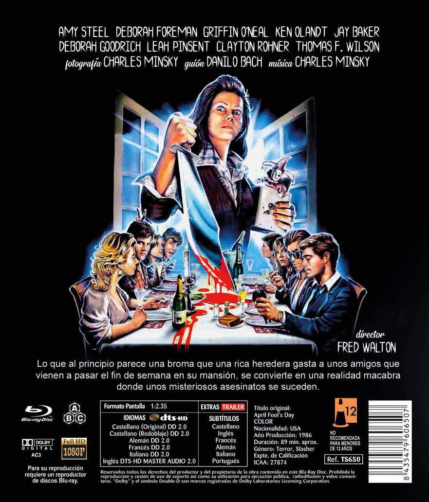 April Fool's Day (ej svensk text) (Blu-ray) - 2