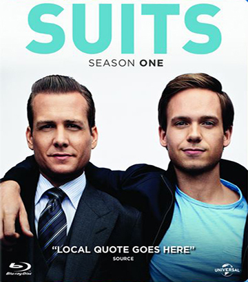 Suits - Säsong 1 (Blu-ray)