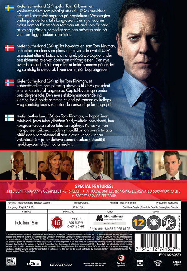 Designated Survivor - Säsong 1 - 2