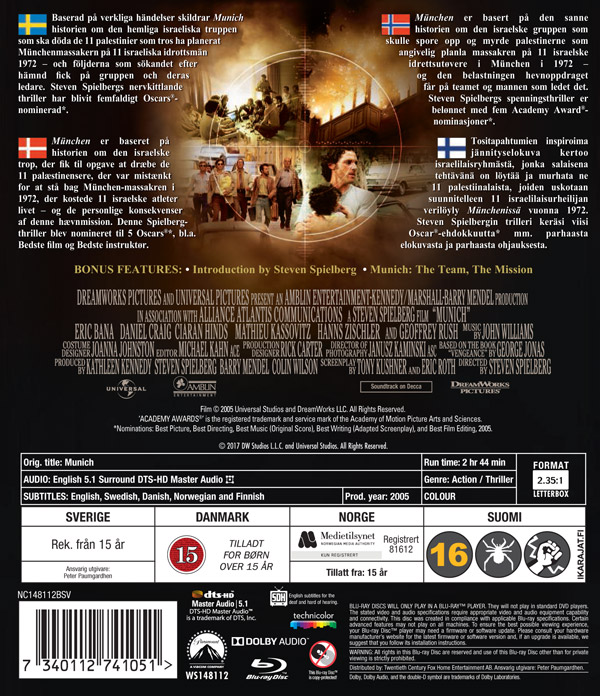 Munich (Blu-ray) - 2
