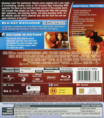 Scorpion King (Blu-ray) (Begagnad) - 2