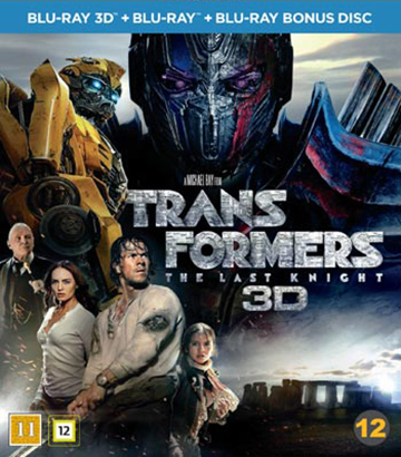 Transformers 5 - Last Knight (Real 3D + Blu-ray) (3-disc)