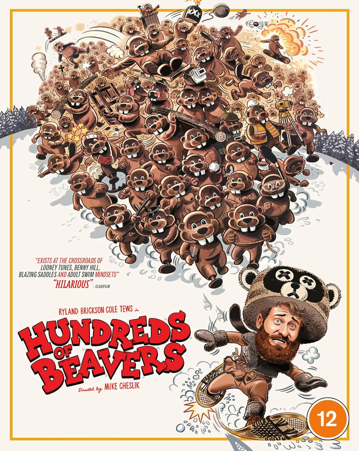 Hundreds of Beavers (ej svensk text) (Blu-ray)