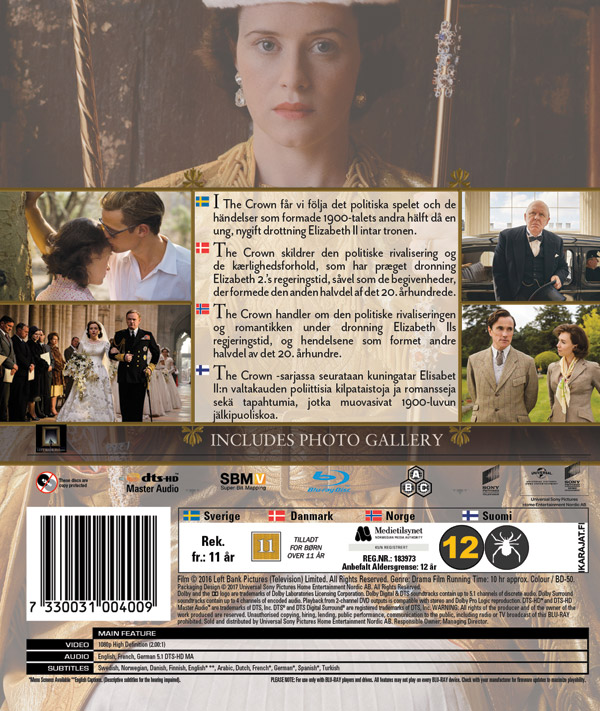 Crown - Säsong 1 (Blu-ray) - 2