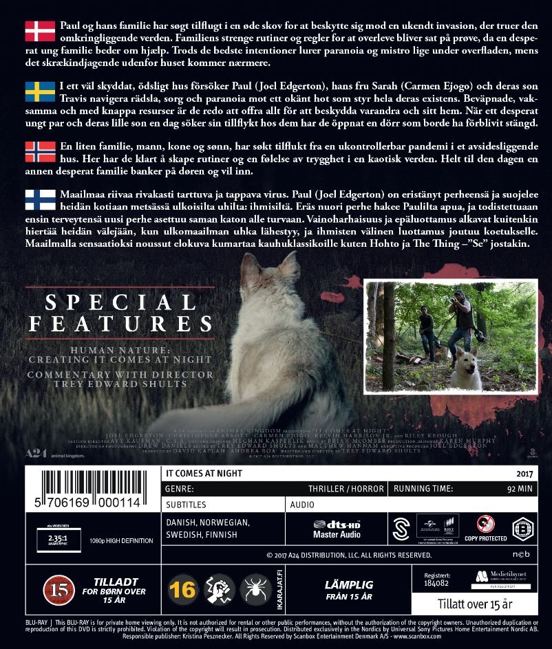 It Comes At Night (Blu-ray) - 2