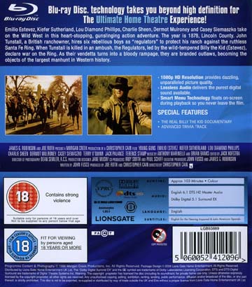 Young Guns (ej svensk text) (Blu-ray) - 2