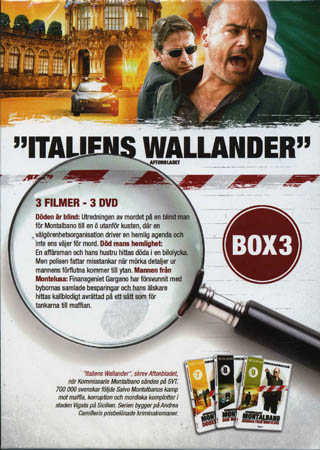 Kommissarie Montalbano - Box 3 (3-disc) - 2