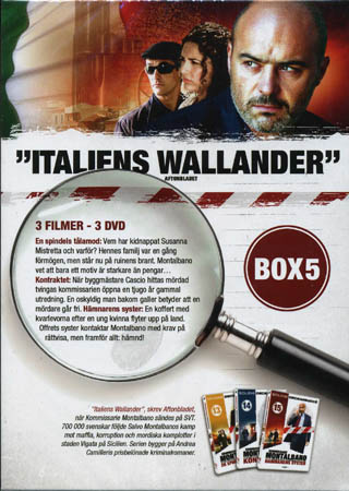 Kommissarie Montalbano - Box 5 (3-disc) - 2