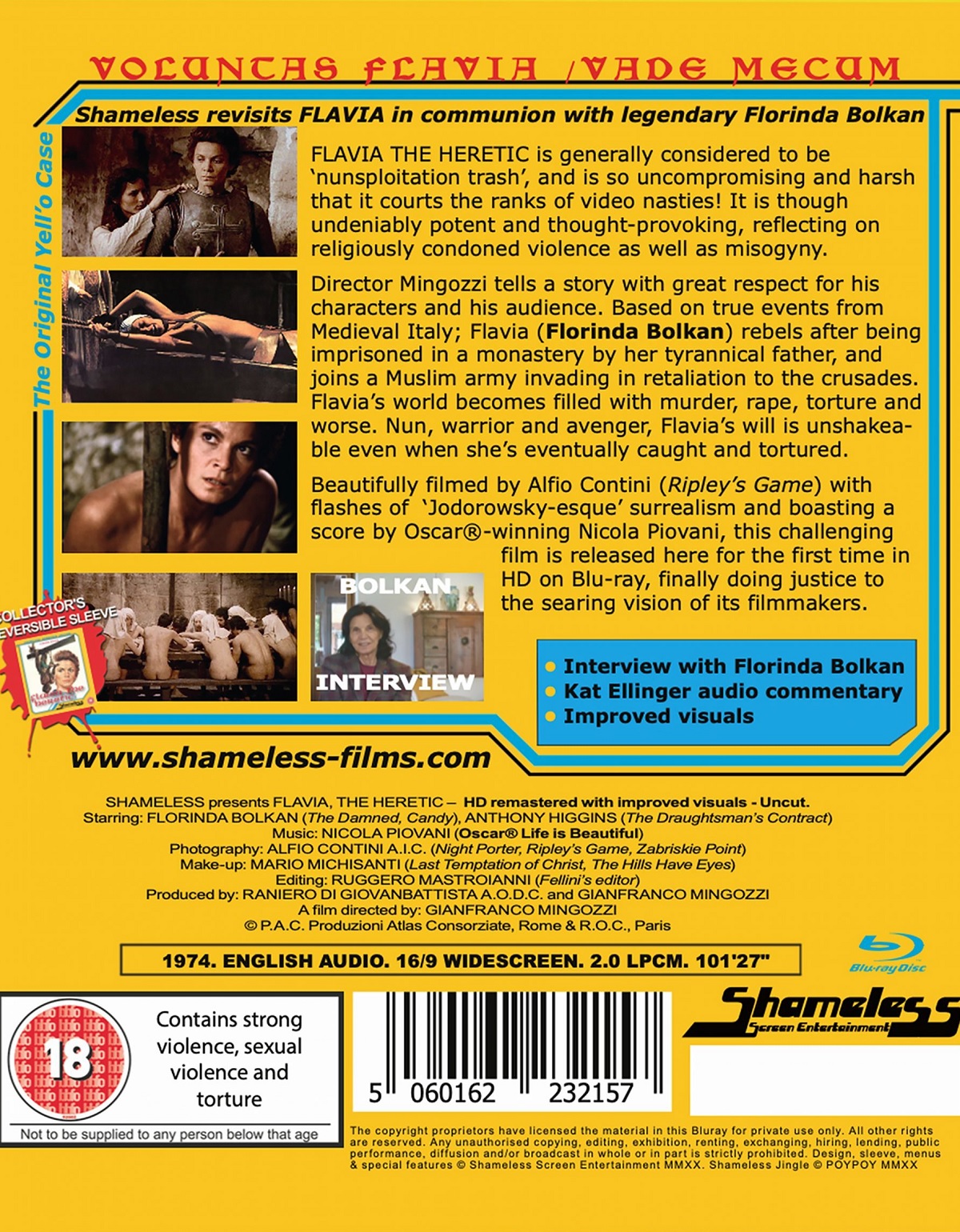 Flavia the Heretic (ej svensk text) (Blu-ray) - 2