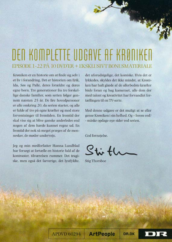 Krönikan - Komplett Box : Avsnitt 1-22 (10-disc) (ej svensk text) - 2