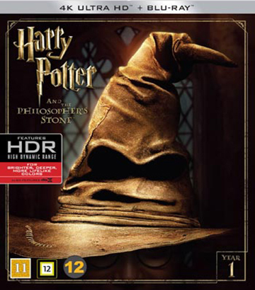 Harry Potter And the Philosopher's Stone (4K Ultra HD Blu-ray) (3-disc)