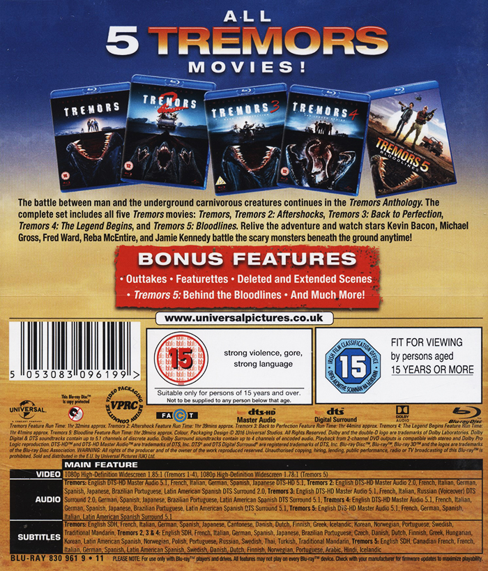Tremors Anthology (Blu-ray) - 2