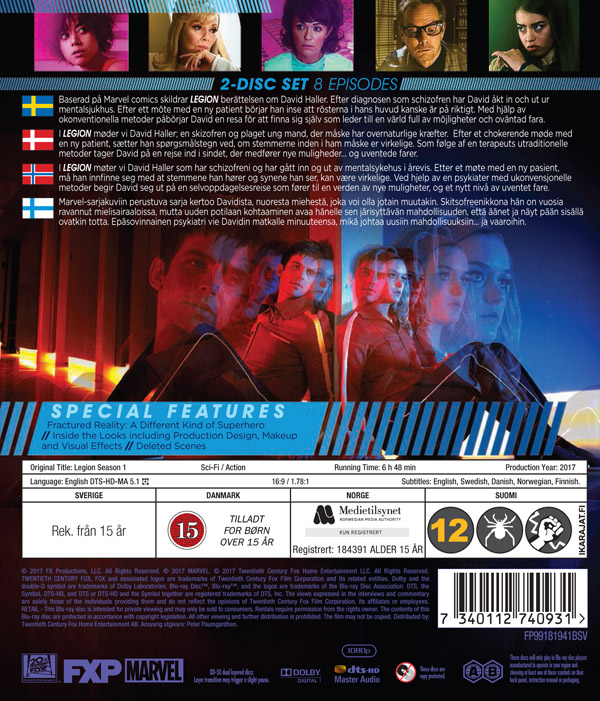 Legion Säsong 1 (Blu-ray) - 2