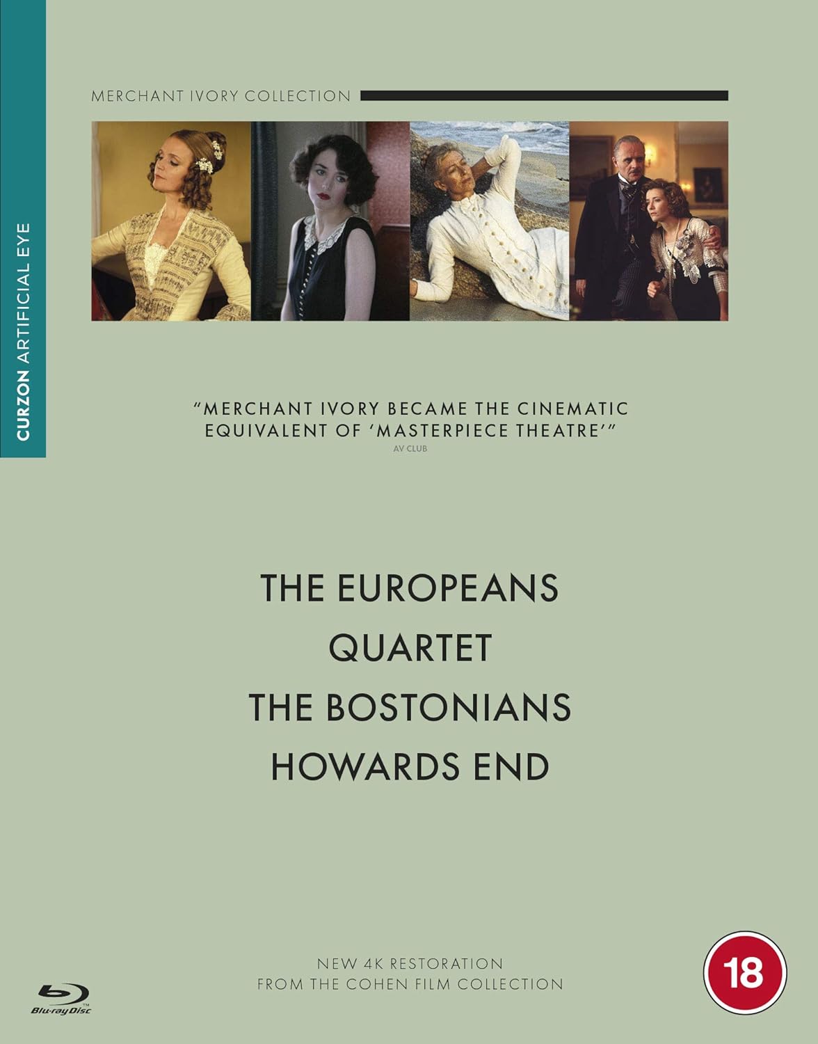 Merchant Ivory Collection (ej svensk text) (Blu-ray)