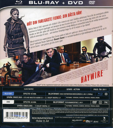 Haywire (Blu-ray + DVD) - 2
