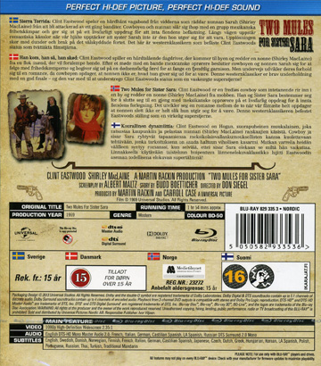 Two Mules For Sister Sara (Blu-ray) - 2