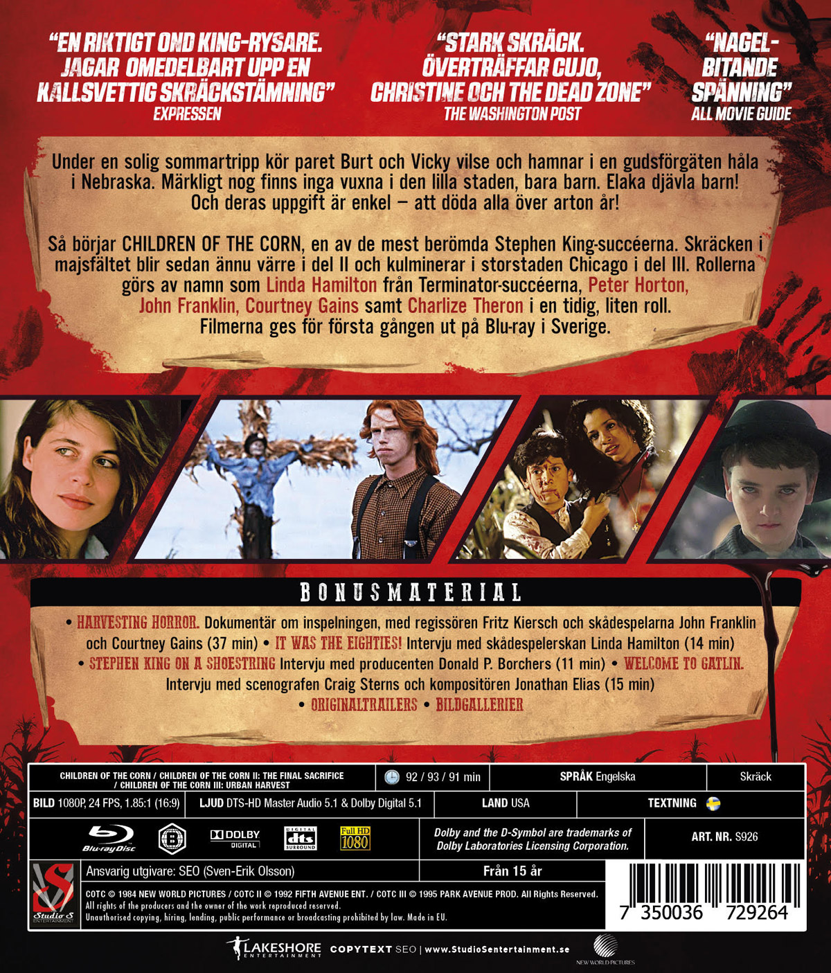 Children of the Corn Trilogin (Blu-ray) - 2
