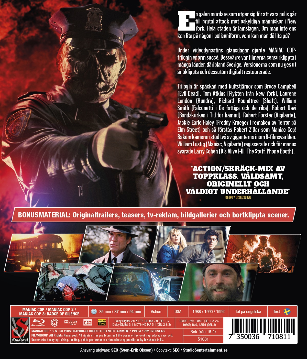 Maniac Cop: The Trilogy (Blu-ray) - 2
