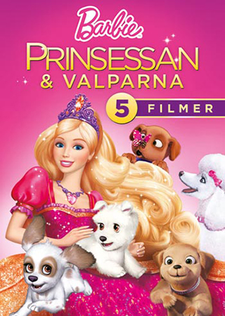 Barbie - Prinsessan och Valparna (5-disc)