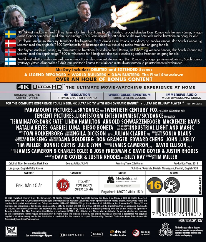 Terminator: Dark Fate (4K Ultra HD + Blu-ray) - 2