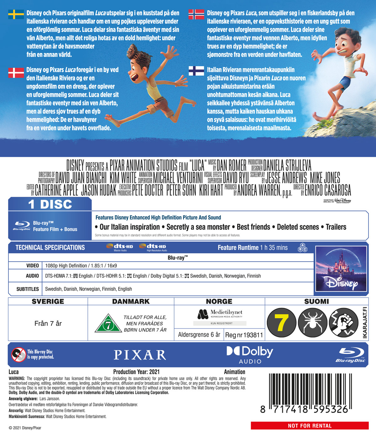 Luca (Blu-ray) - 2