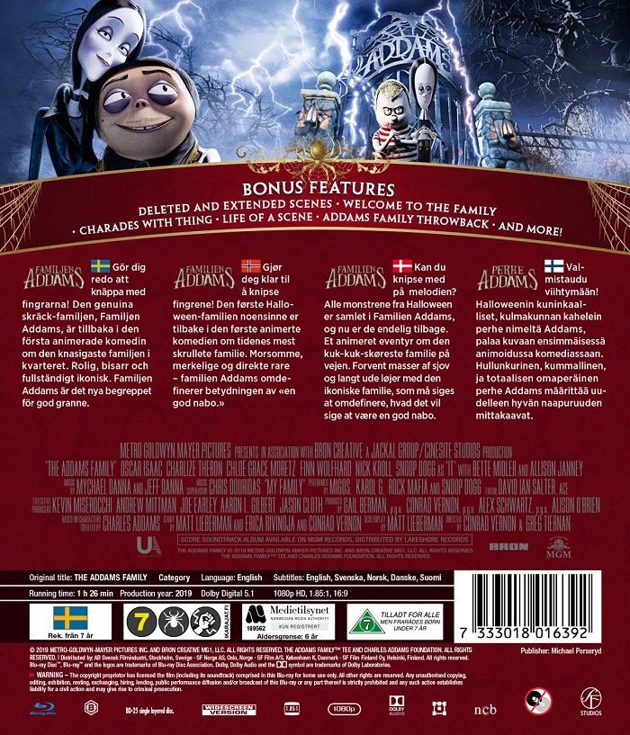 Familjen Addams (Blu-ray) - 2