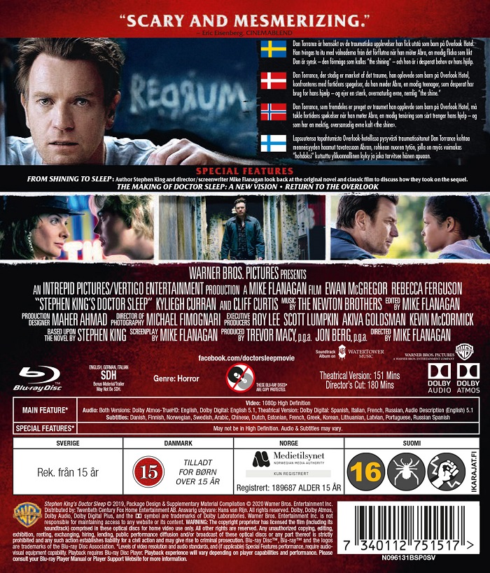 Doctor Sleep (Director's Cut) (Blu-ray) - 2