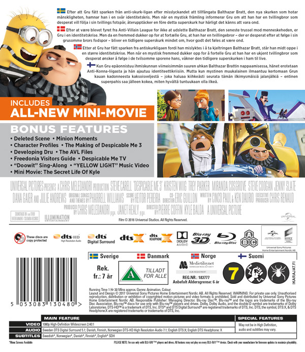 Dumma Mej 3 (Real 3D + Blu-ray) - 2