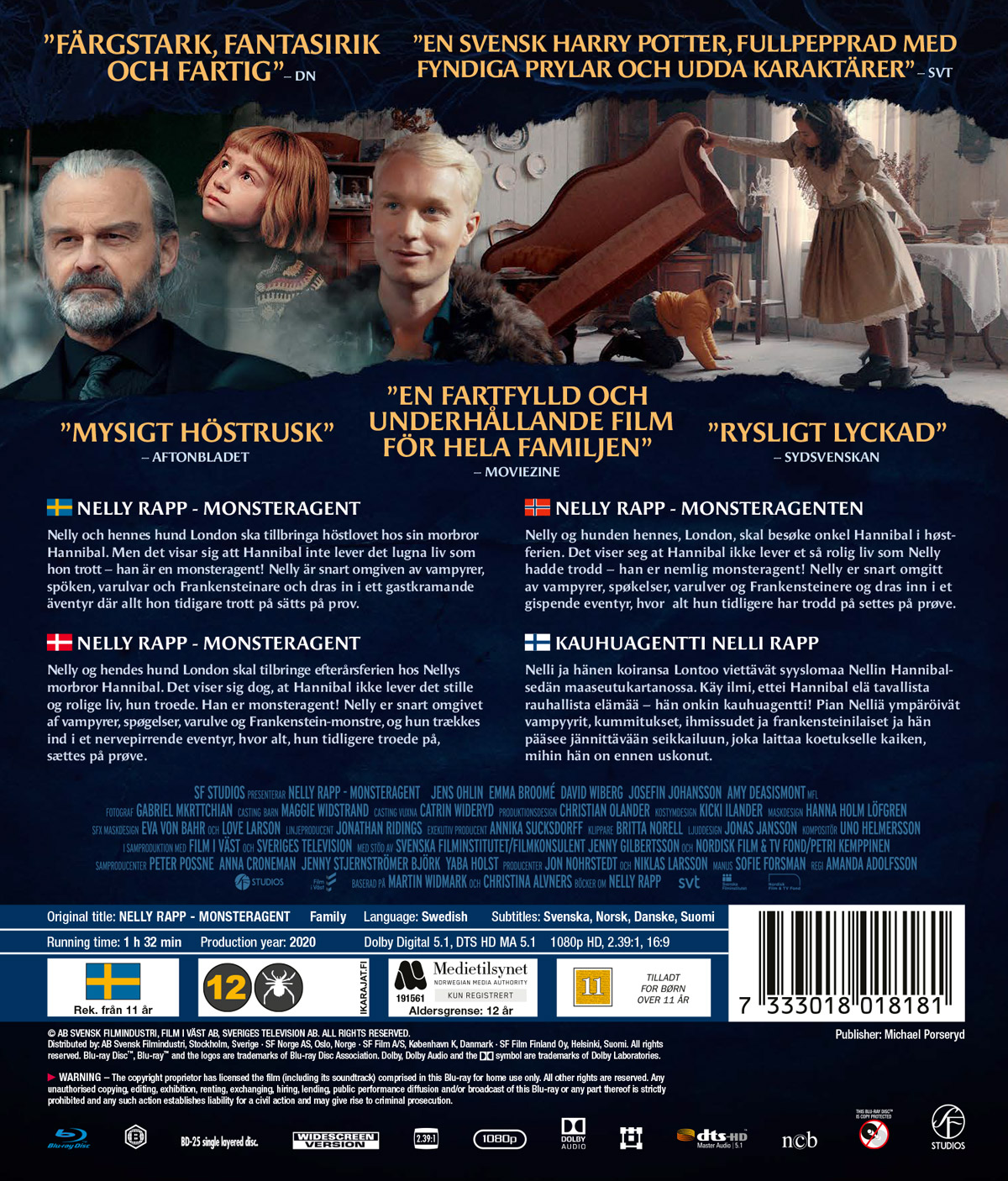 Nelly Rapp - Monsteragent (Blu-ray) - 2