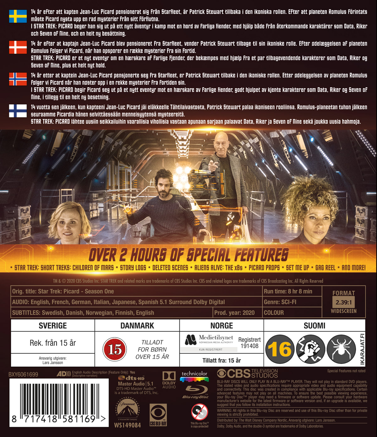 Star Trek: Picard - Säsong 1 (Blu-ray) - 2