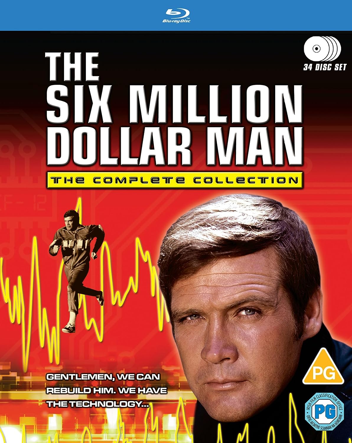 The Six Million Dollar Man The Complete Collection Ej Svensk Text Blu Ray