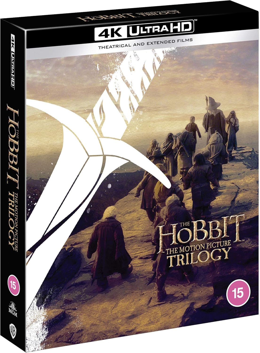 Hobbit The Motion Picture Trilogy - Theatrical And Extended Movies (4K Ultra HD) - 3