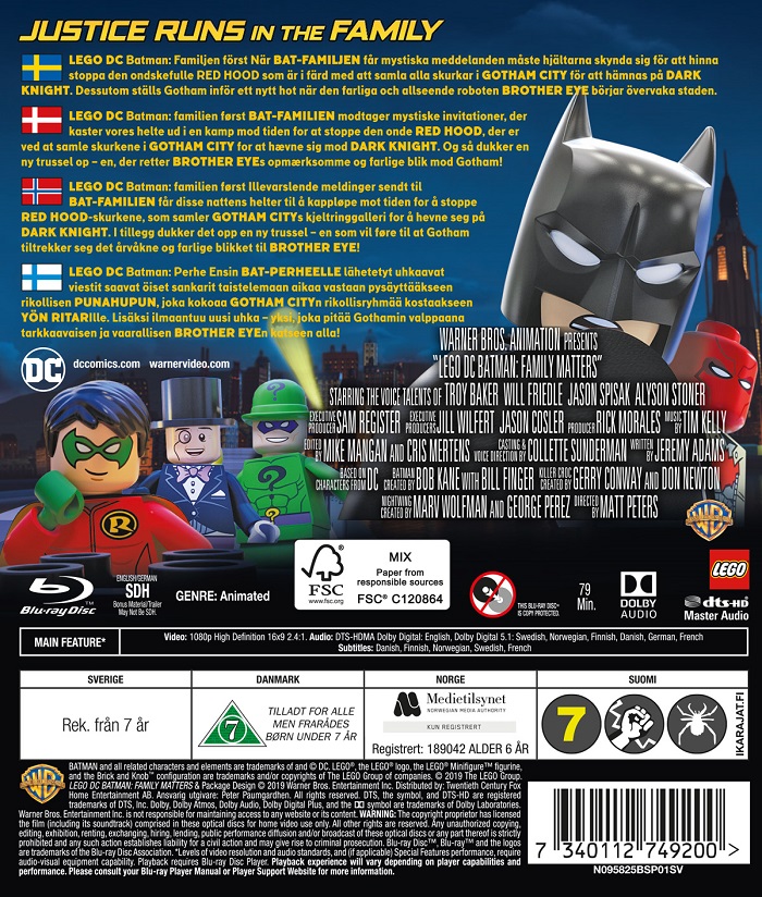 LEGO DC Batman: Family Matters (Blu-ray) - 2