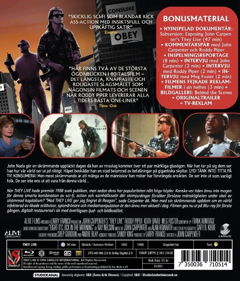 They Live (Blu-ray) - 2