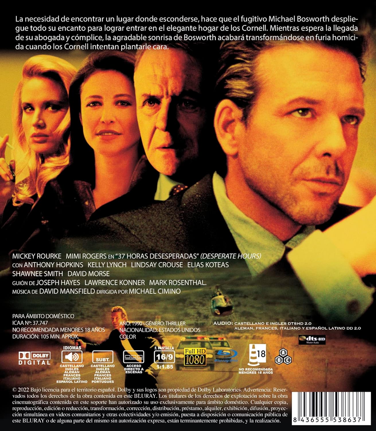 Desperate Hours (ej svensk text) (Blu-ray) - 2