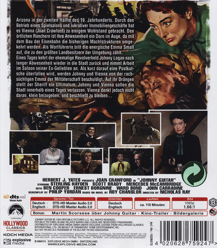 Johnny Guitar (ej svensk text) (Blu-ray) - 2