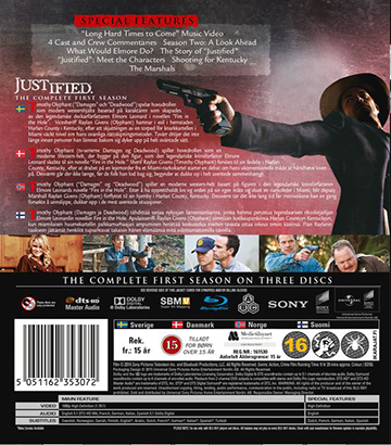 Justified - Säsong 1 (Blu-ray) - 2