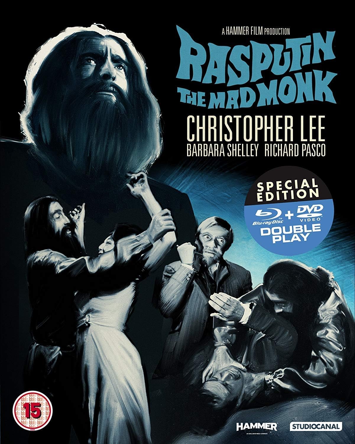 Rasputin: The Mad Monk (ej svensk text) (Blu-ray + DVD)