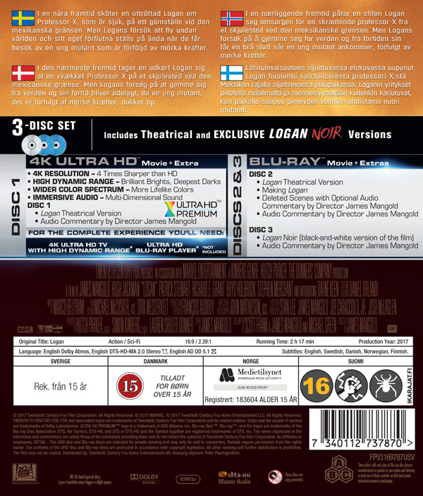 Logan (4K Ultra HD + Blu-ray) - 2
