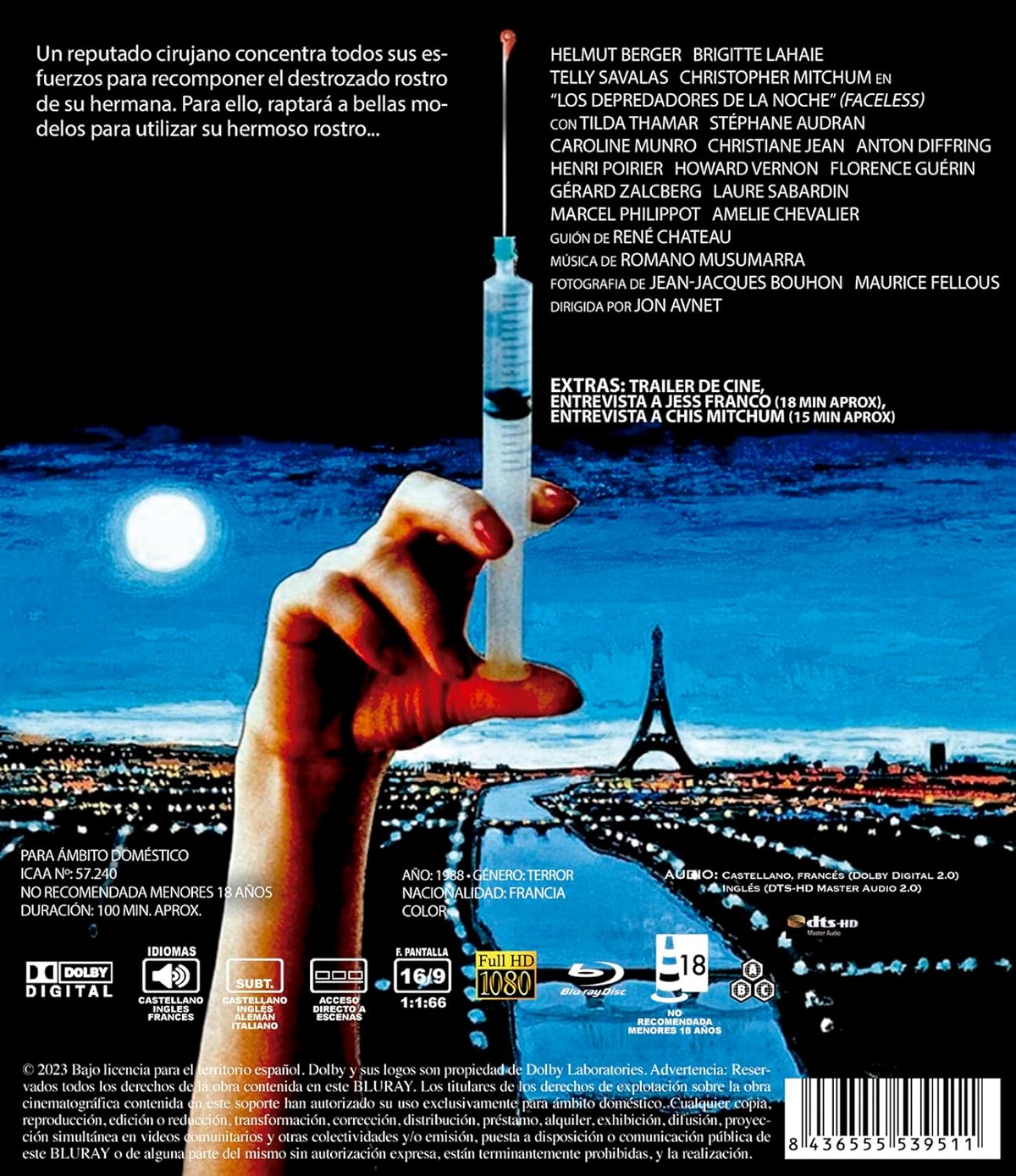 Faceless (ej svensk text) (Blu-ray) - 2