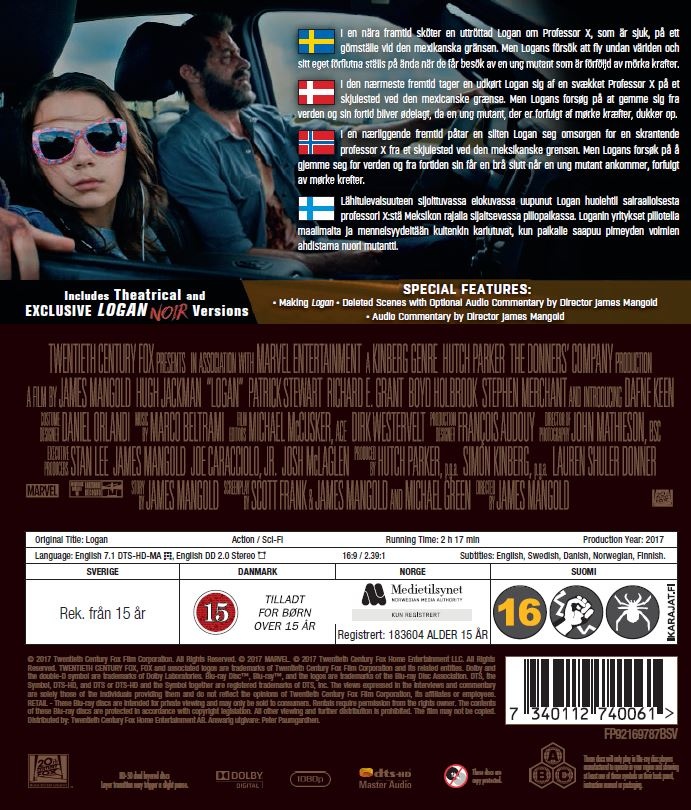 Logan: Noir (Blu-ray) - 2