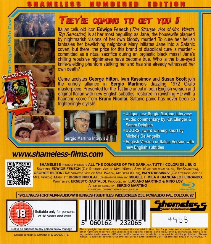 All the Colours of the Dark (ej svensk text) (Blu-ray) - 2