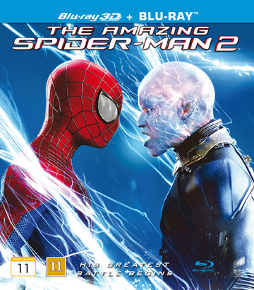 Amazing Spider-Man 2 (Real 3D + Blu-ray)