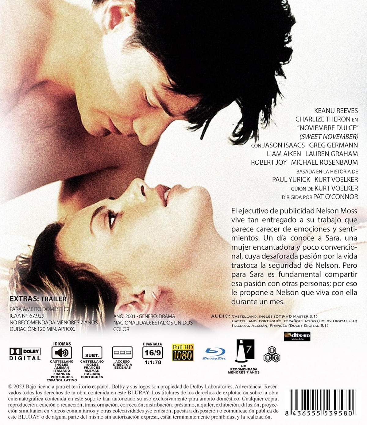 Sweet November (ej svensk text) (Blu-ray) - 2