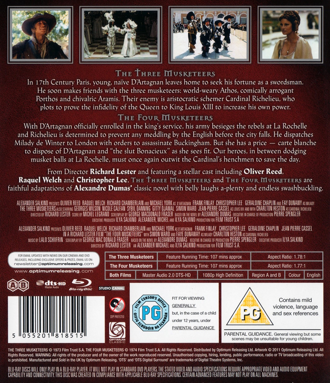 Three Musketeers / Four Musketeers (2-disc) (Blu-ray) - 2