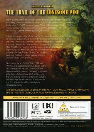 Trail of the Lonesome Pine (ej svensk text) - 2
