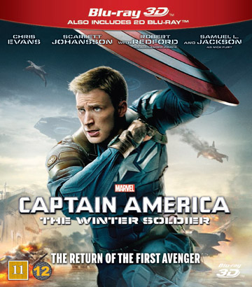 Captain America - The Winter Soldier (Real 3D + Blu-ray)