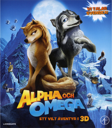 Alpha Och Omega (Real 3D + Blu-ray)