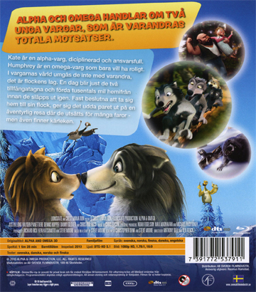 Alpha Och Omega (Real 3D + Blu-ray) - 2
